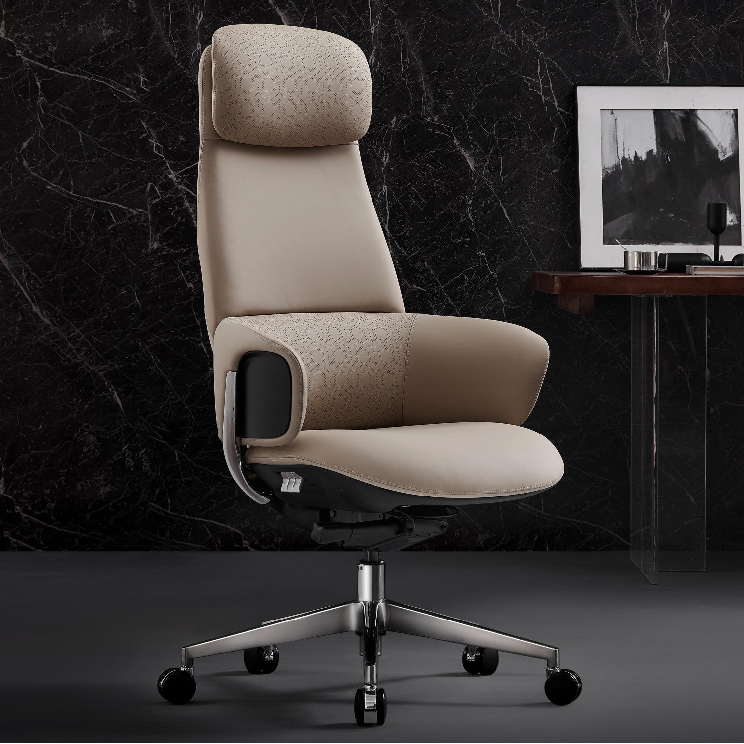 Norris Executive Leather Office Chair