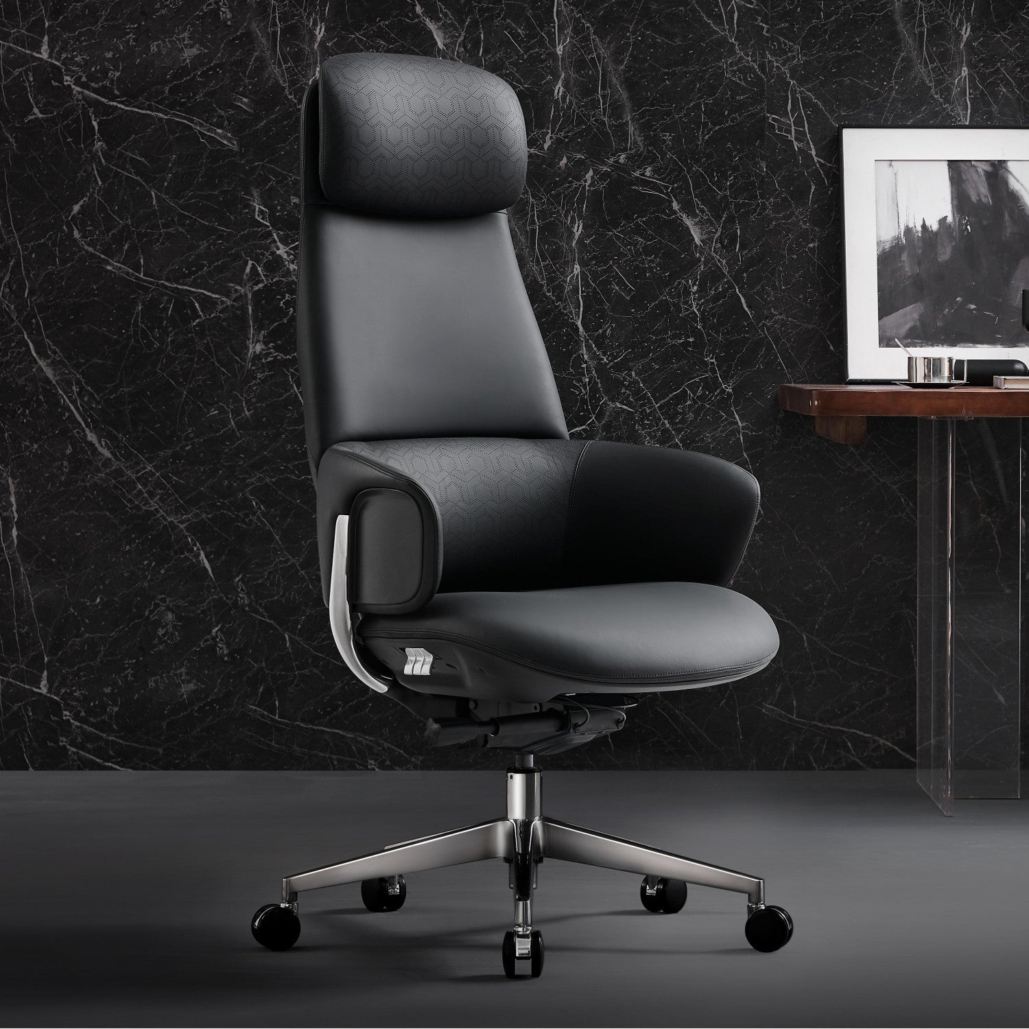 Norris Executive Leather Office Chair