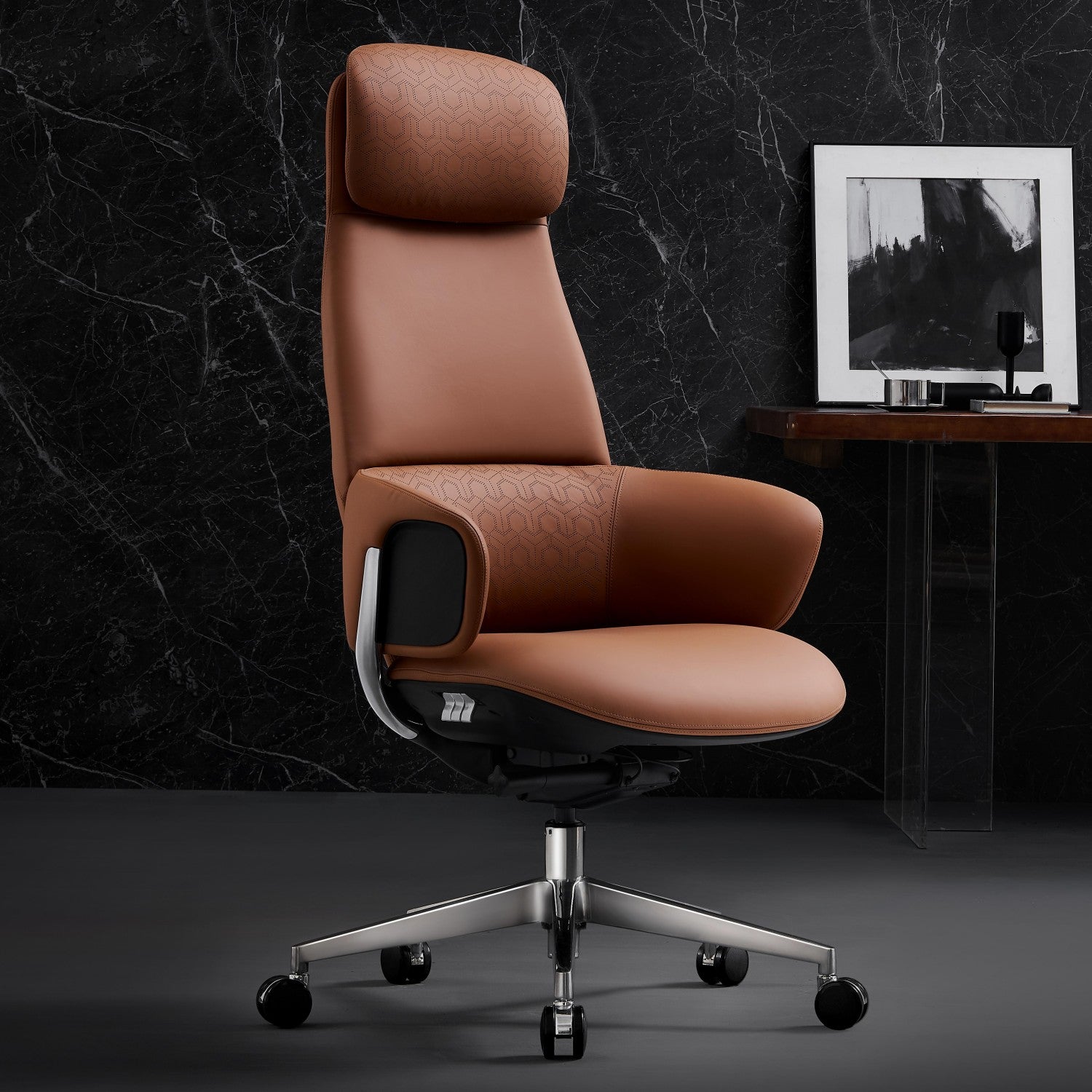 Norris Executive Leather Office Chair