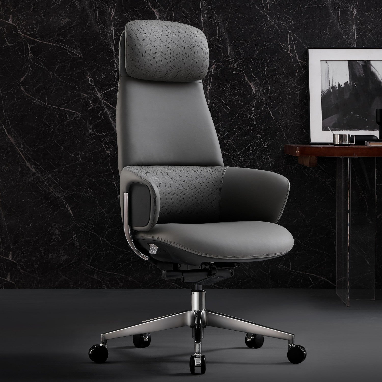 Norris Executive Leather Office Chair